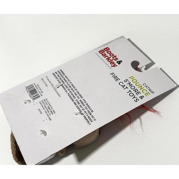 Boots and & Barkley - Catnip Pounce Cat S’more and Fire Toy Kitty Catnip New - Picture 3 of 4